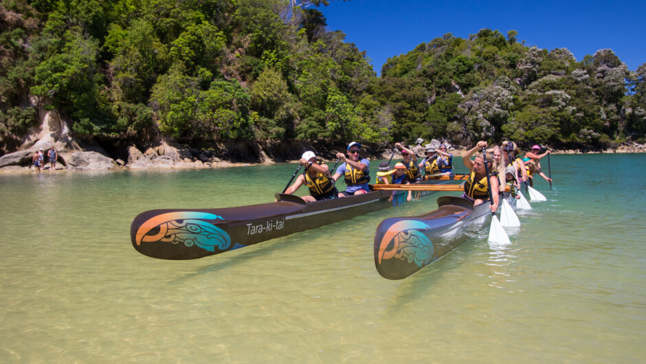 Waka Abel Tasman, Abel Tasman National Park