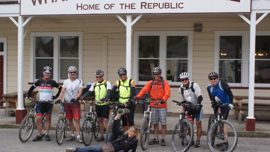 Whangamomona Hotel Cycling