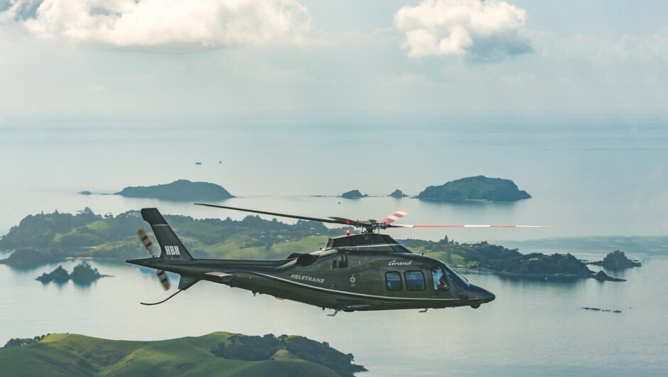 Extraordinary experiences. Every day. Heletranz Agusta 109s.