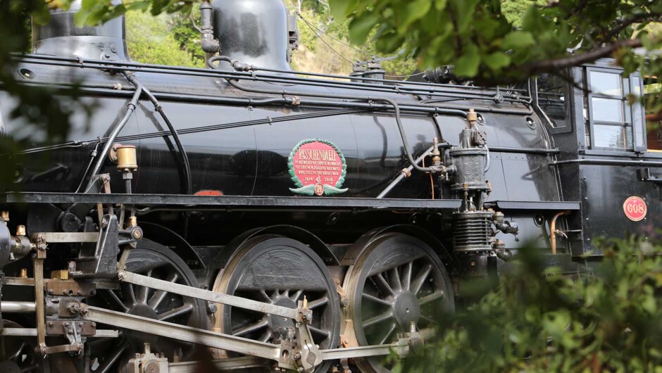 The Marlborough Flyer heritage steam train