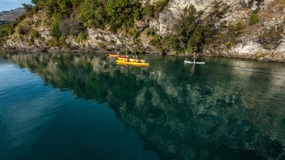 Exploring Lake Wanaka on a half day guided adventure.