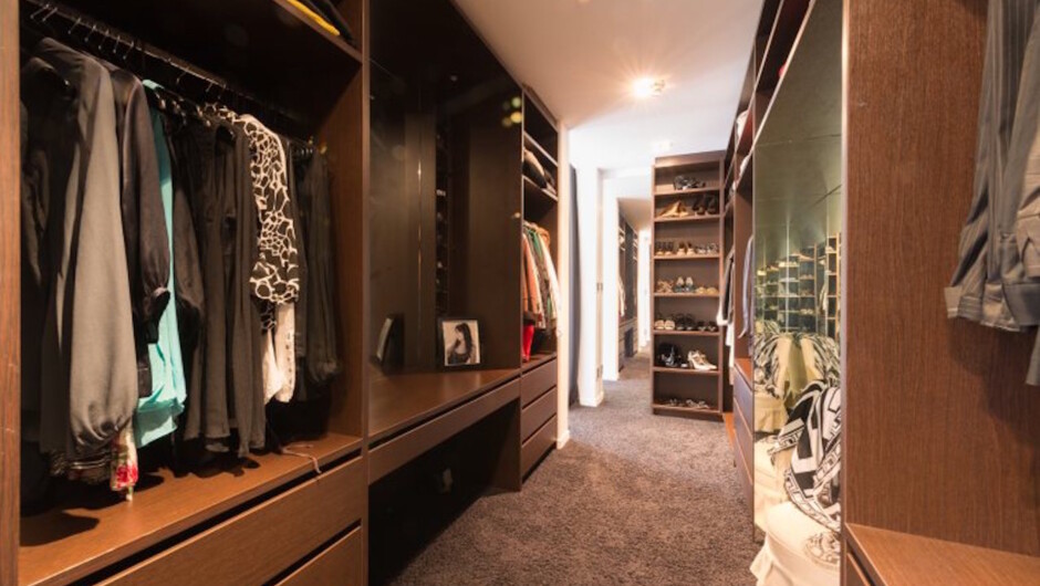 Spacious closet