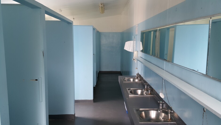 Communal shower/toilet block