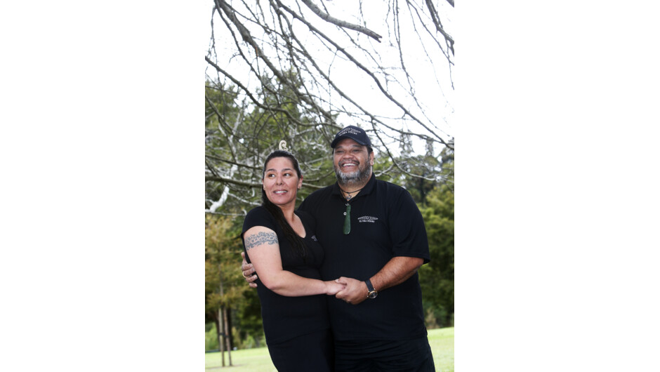 Your hosts Rangimarie and Mervyn Harding.  Known in Aotearoa as tangata whenua - indigenous people of the land.  You may know us as the Māori.