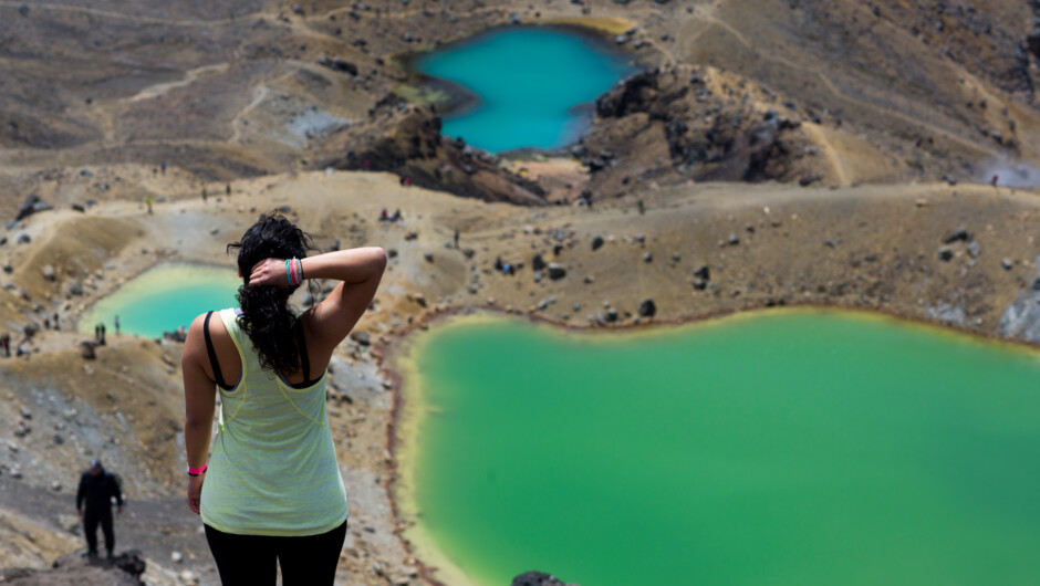 Emerald lakes