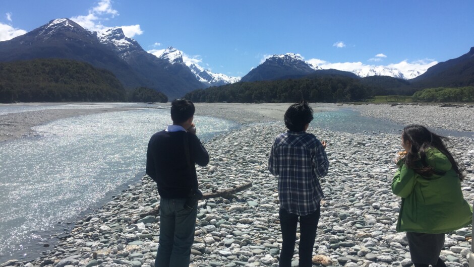 Dart River, cup of tea time