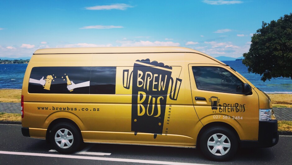 Travel in style in Brewbus