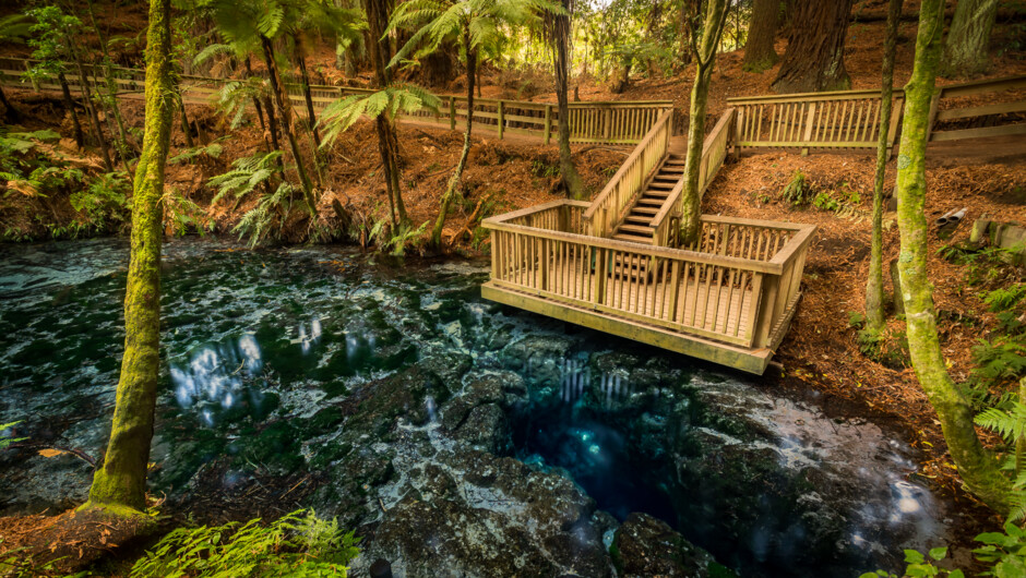 Te Puna a Hangarua, Hamurana Springs