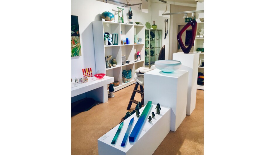 Gallery Shop full of the best handmade works from Waiheke and Aotearoa New Zealand.