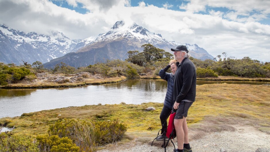 Soak in the views at the top of the hike